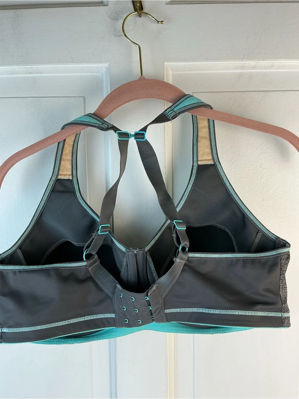 Freya Active Epic Underwire Molded Cup Charcoal Sports Bra 36DD